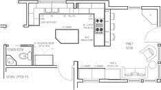 نقش پلان در طراحی داخلی آشپزخانه مدرن