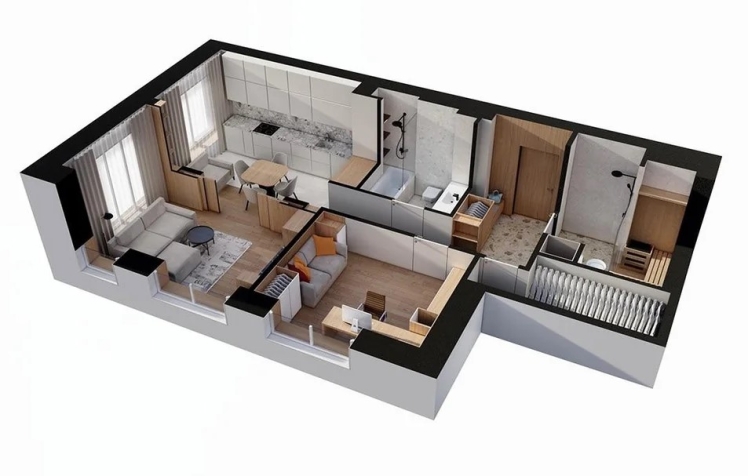 رابطه پلان با طراحی داخلی