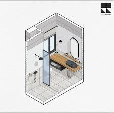 طراحی داخلی سرویسها از روی پلان
